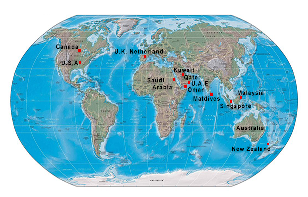 Atlas map